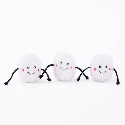 ZippyPaws Miniz - Marshmallows (3-pack)
