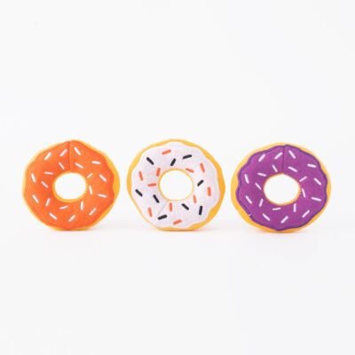 ZippyPaws Miniz - Halloween Donutz (3-pack)