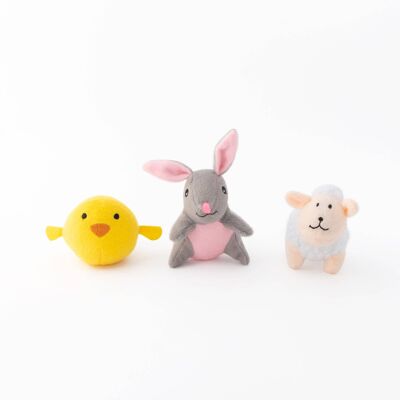ZippyPaws Miniz - Easter Friends (3-pack)