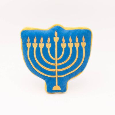 ZippyPaws Hanukkah Squeakie Pattiez - Menorah
