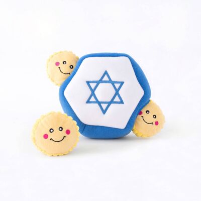 ZippyPaws Hanukkah Burrow - Star of David