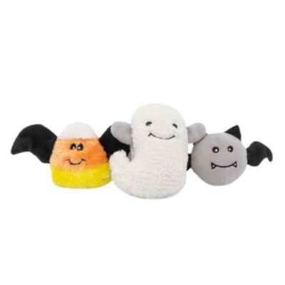ZippyPaws Halloween Miniz - Flying Frights (3-pack)