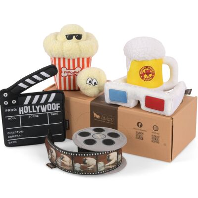 Présentoir cinéma et coffret cadeau PLAY Hollywoof