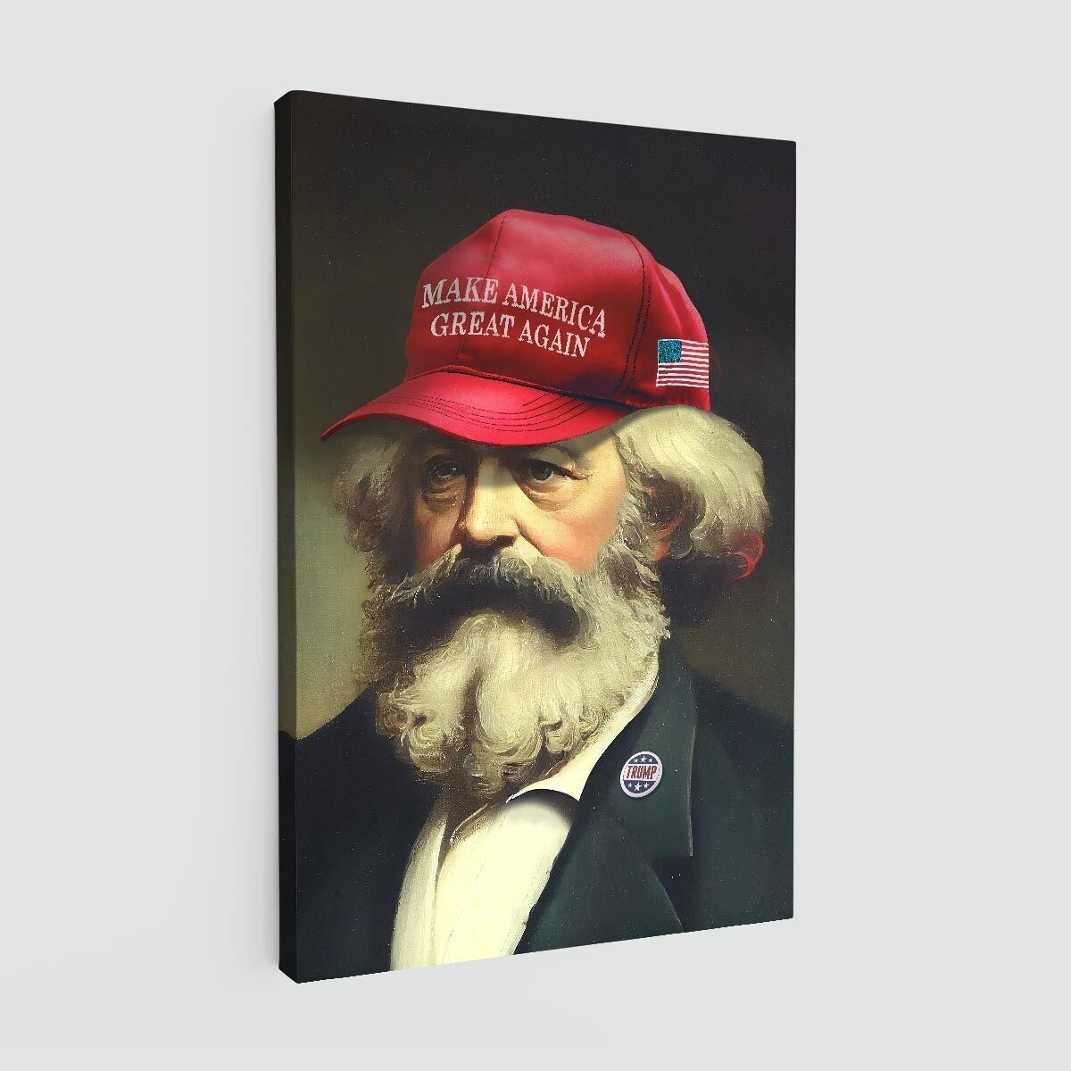 Karl ancora una volta fantastica stampa su tela