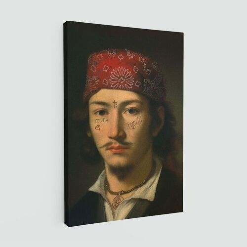Latin gang canvas print