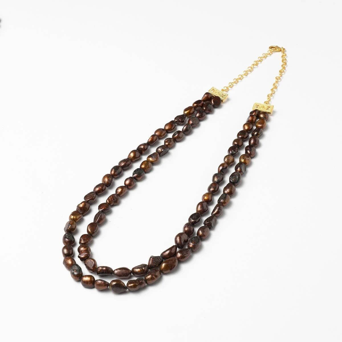 Collana Duo Chapo Marrone