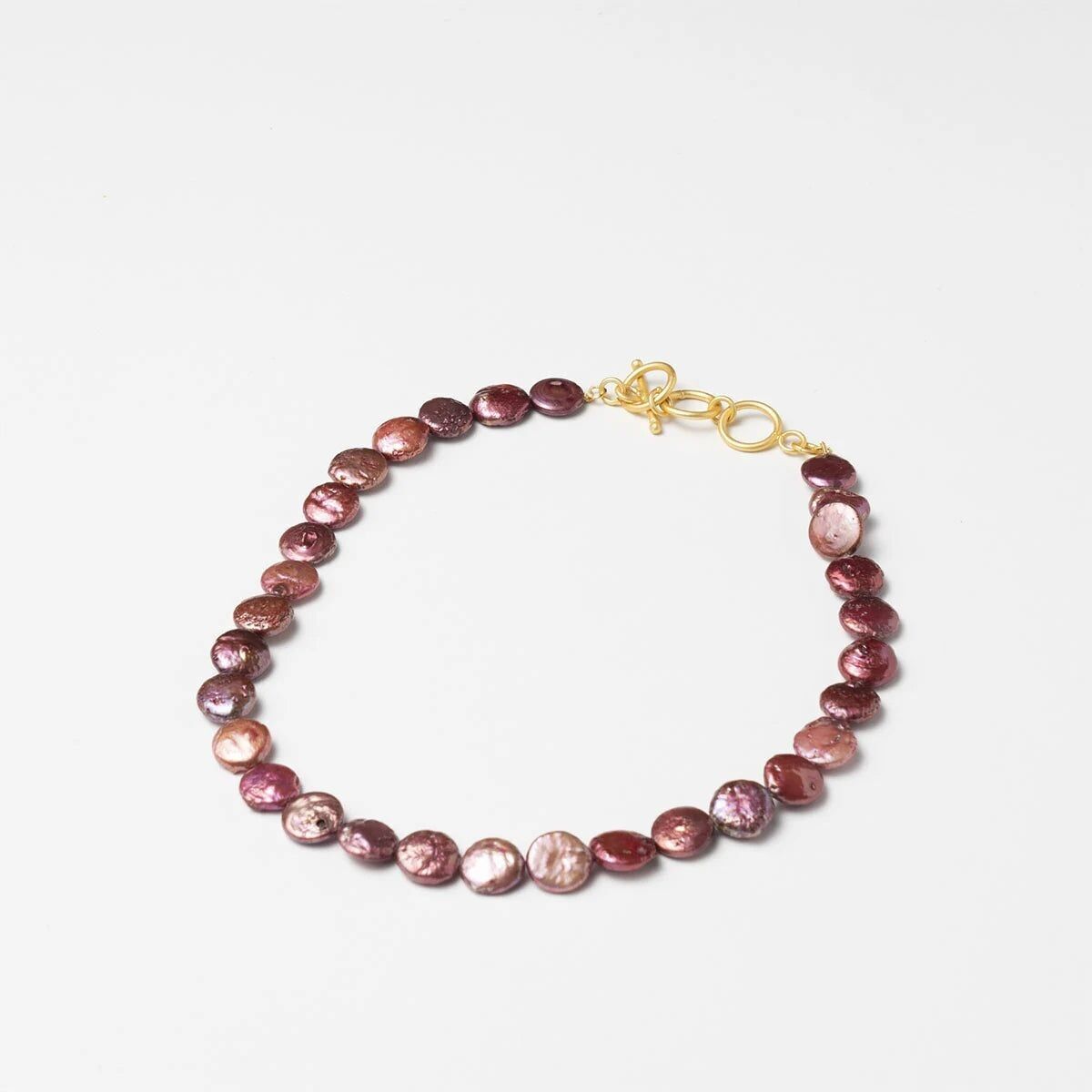 Collana Muscovia rossastra ad una linea