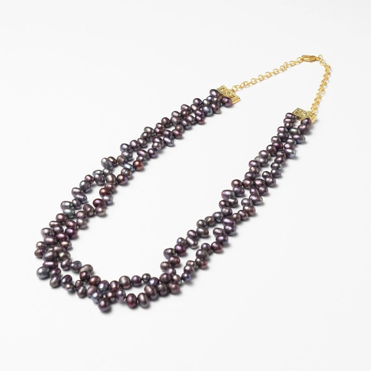 Collana iridescente Duo Solimoes