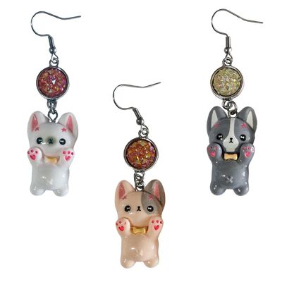 Lindos pendientes de cachorro