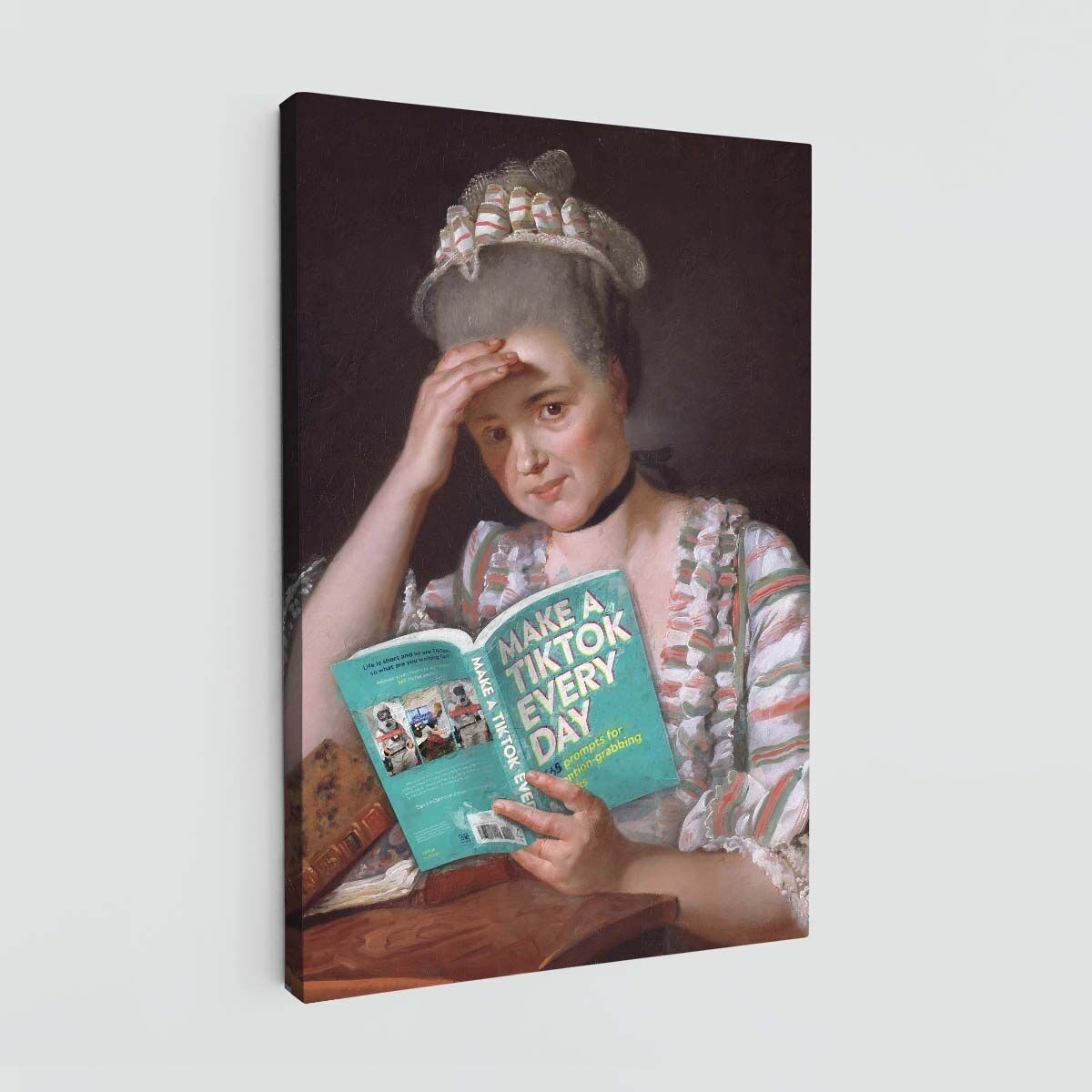 Realizza una stampa su tela Tik Tok