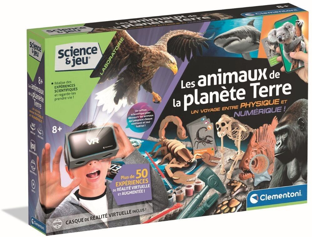 CLEMENTONI - Scatola Animali del Pianeta Terra