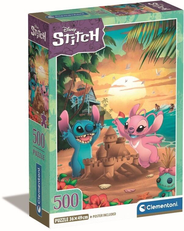 CLEMENTONI - 500 Piece Stitch Puzzle