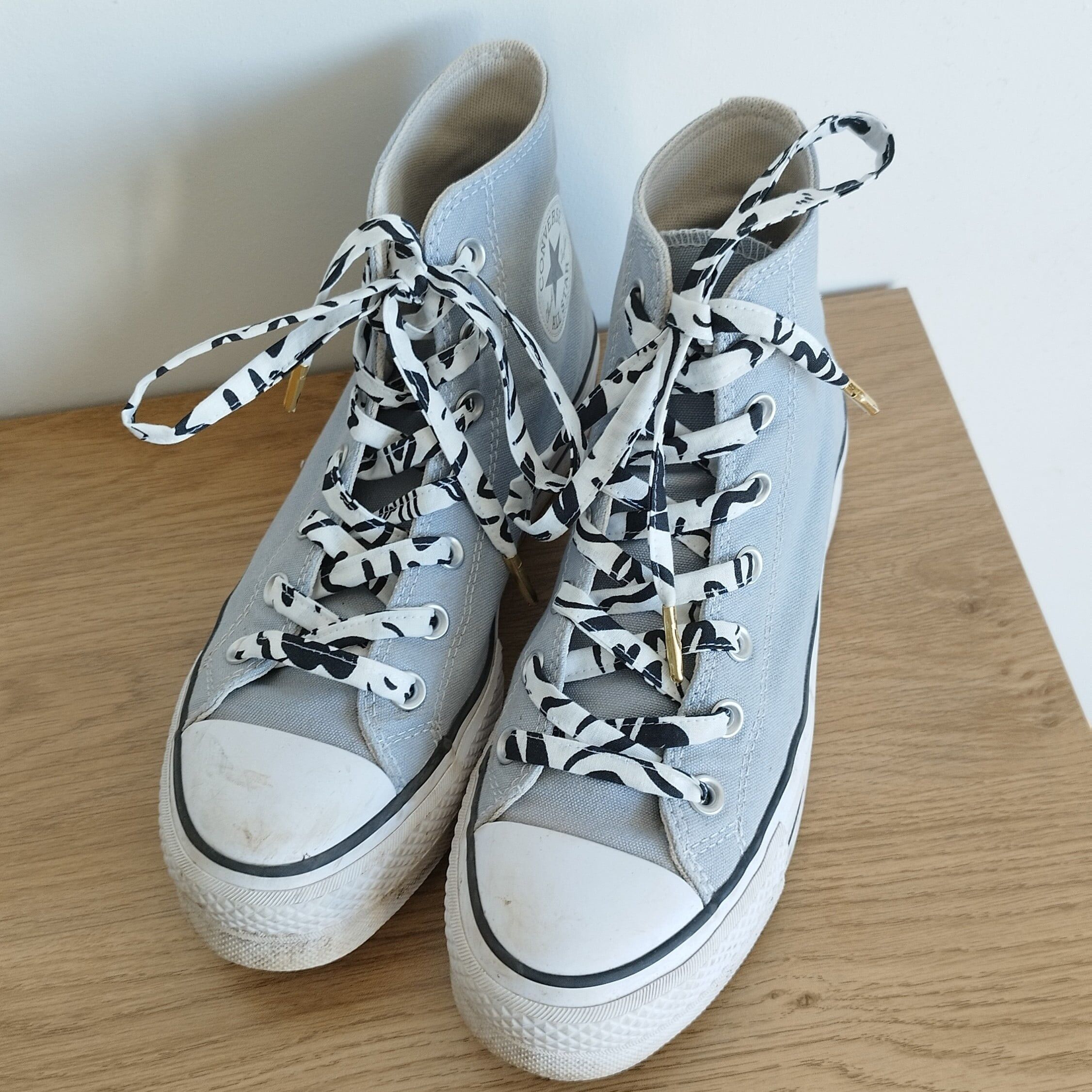 Cordones originales unisex de tela para adultos.