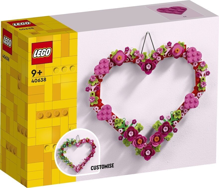 LEGO 40638 - Heart Shape Icons Decoration
