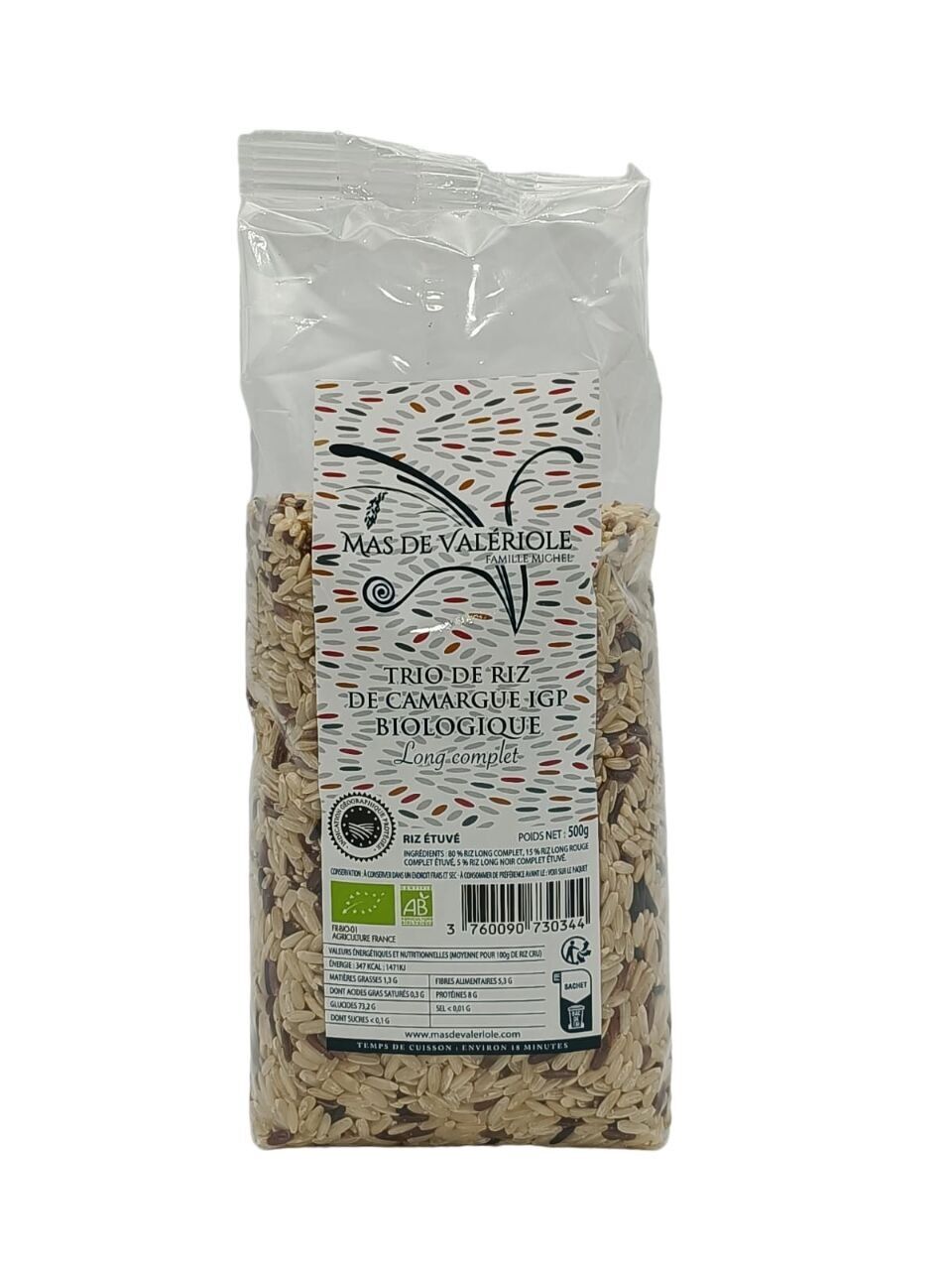 IGP Arroz de Camarga, Trio aus ganzen Arroz 500 g – ökologisch