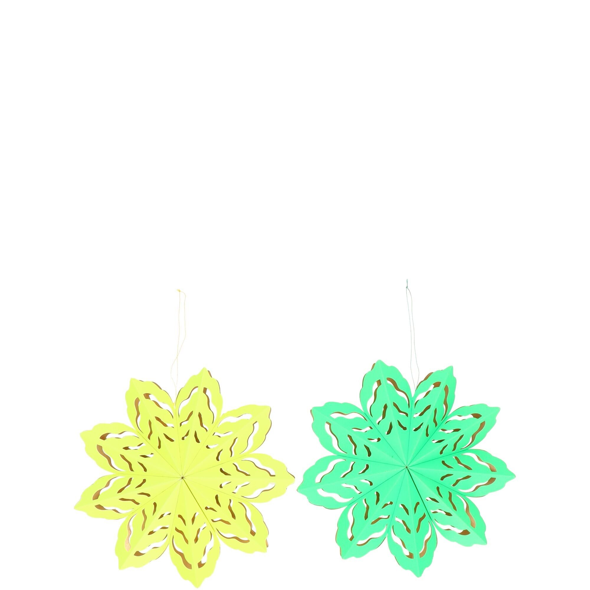 Estrellas de papel Elektra -2 colores