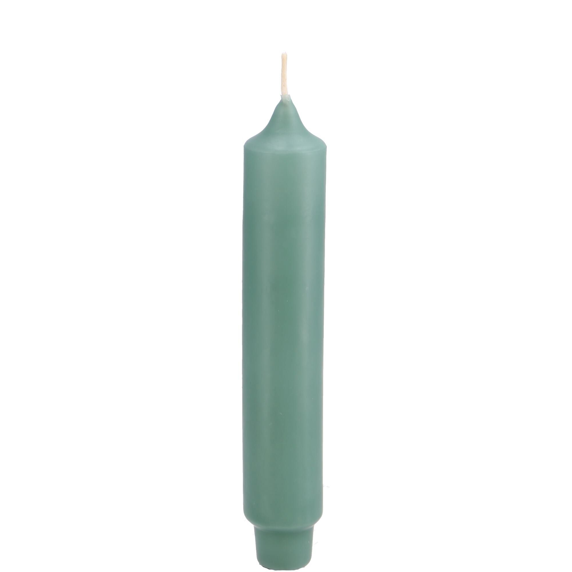 Taper candle with cone base