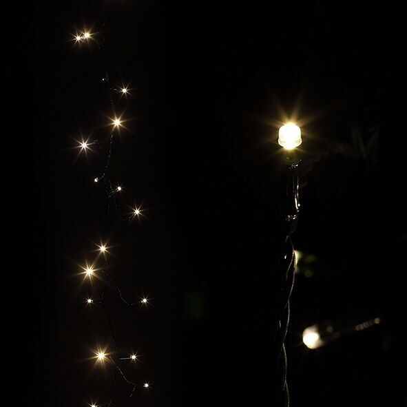 LED Girl Norma 100 LED, L 1000cm, Trafo IP44, Kabel, grün, außen