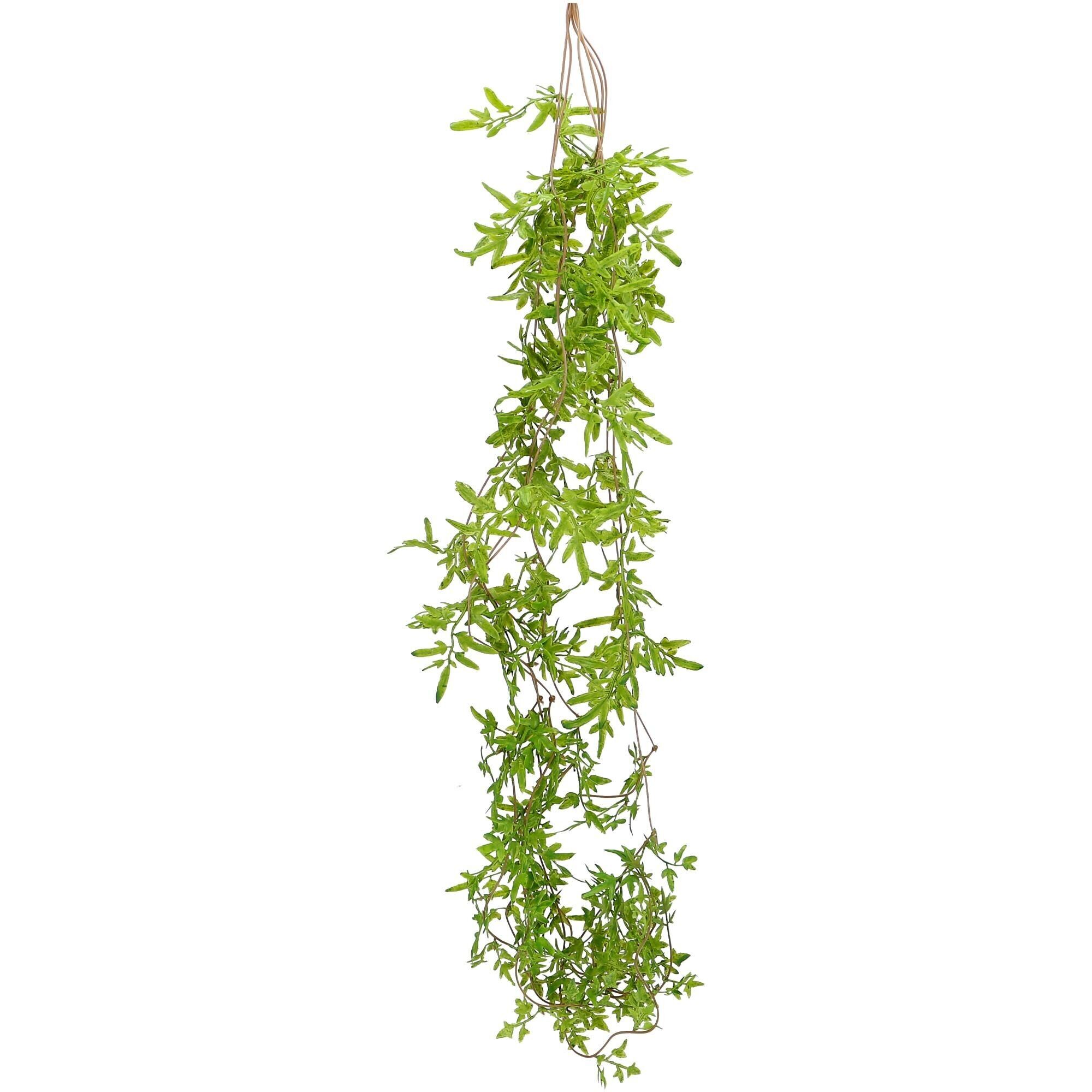 Mini ghirlanda di edera, 6 pezzi/sacchetto, L90 cm, verde