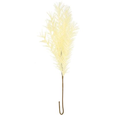 Branche de pampa Sophie, 6 branches, L75cm, crème
