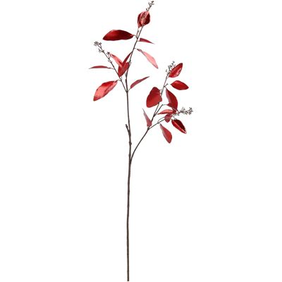 Rama de Euka Roberta, L 105 cm, rojo brillante