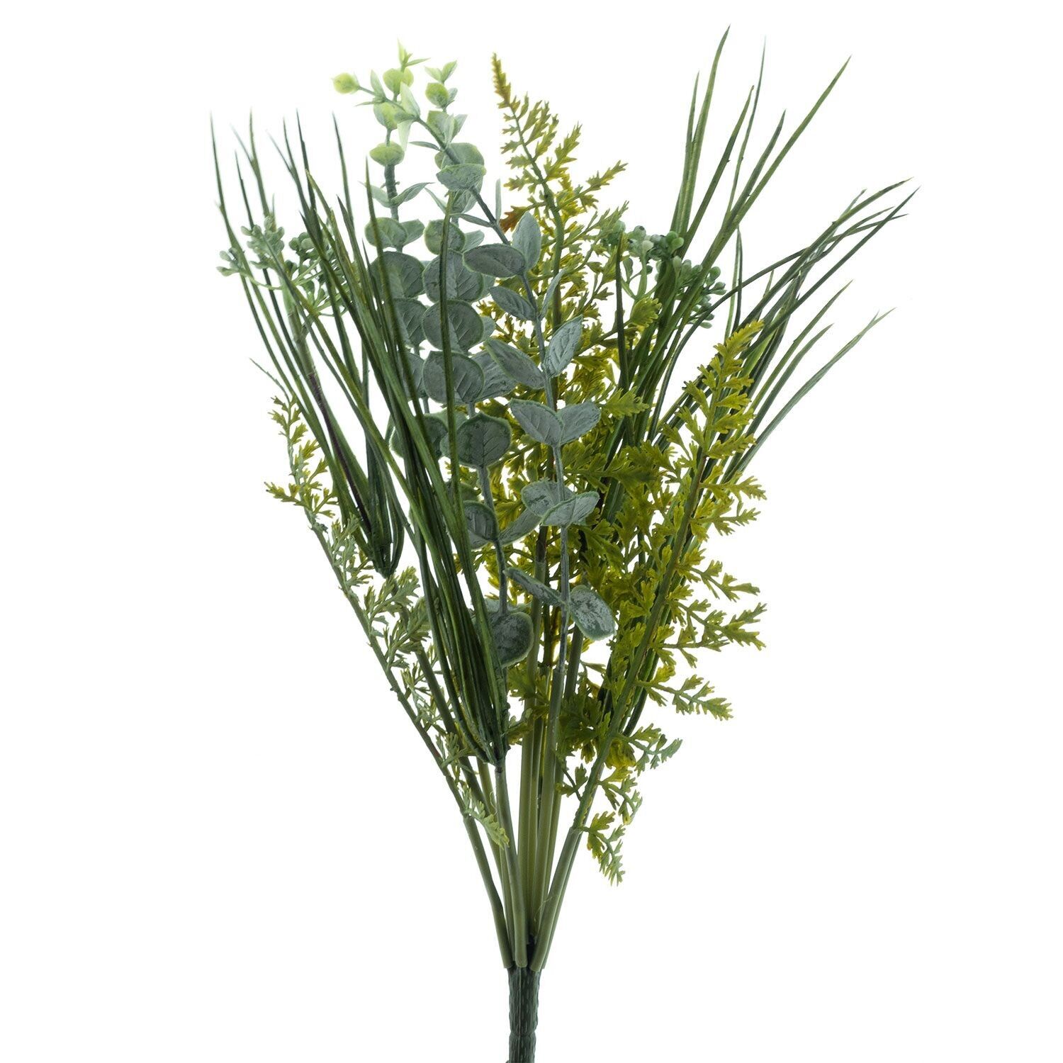 Arbusto mixto Melisa, 3 tallos, L45cm, verde