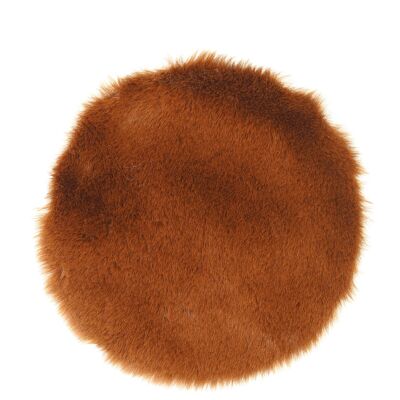 Pelo esponjoso Vagos, D27cm, chocolat