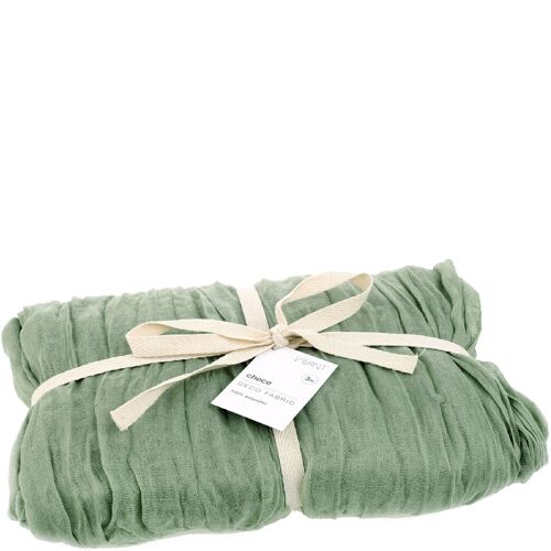 Dekostoff Chece ungedehnt B 50cm, L 3m, grün