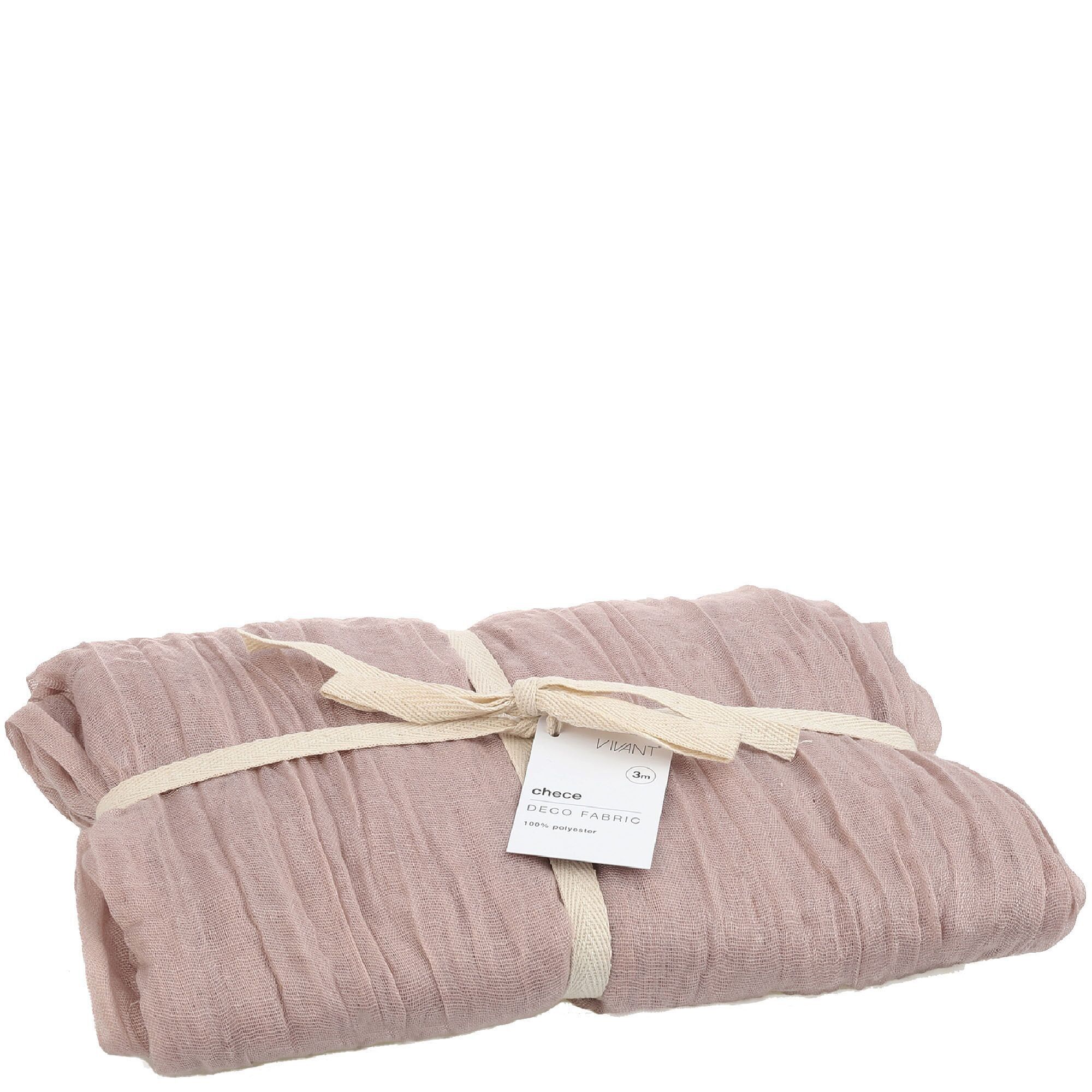 Tessuto decorativo Chece non teso L 50 cm, L 3 m, palissandro