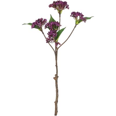 Cabeza de hortensia Halina, 5 ramas, Al. 60 cm, violeta