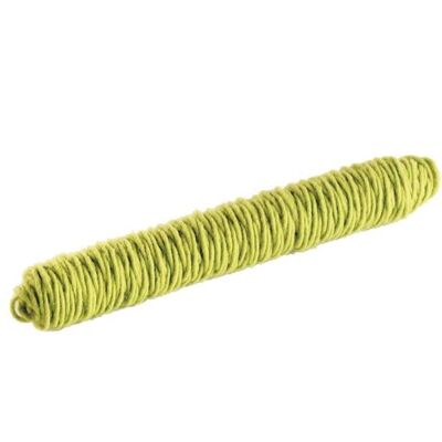 Fil de mèche, D env.5mm, L55m, vert clair