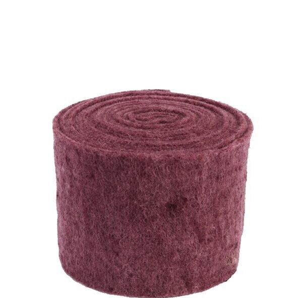 Topfband Filz, B15cm, L5m, hellaubergine