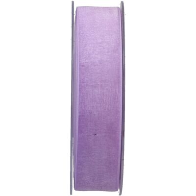 Organza Beauty, con orillo, A25mm, L50m, lila