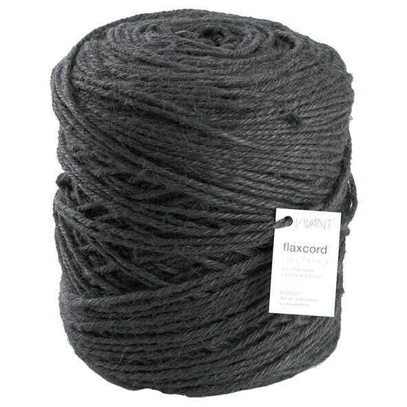 Jutekordel, D3,5mm, 1kg ca.450m, schwarz