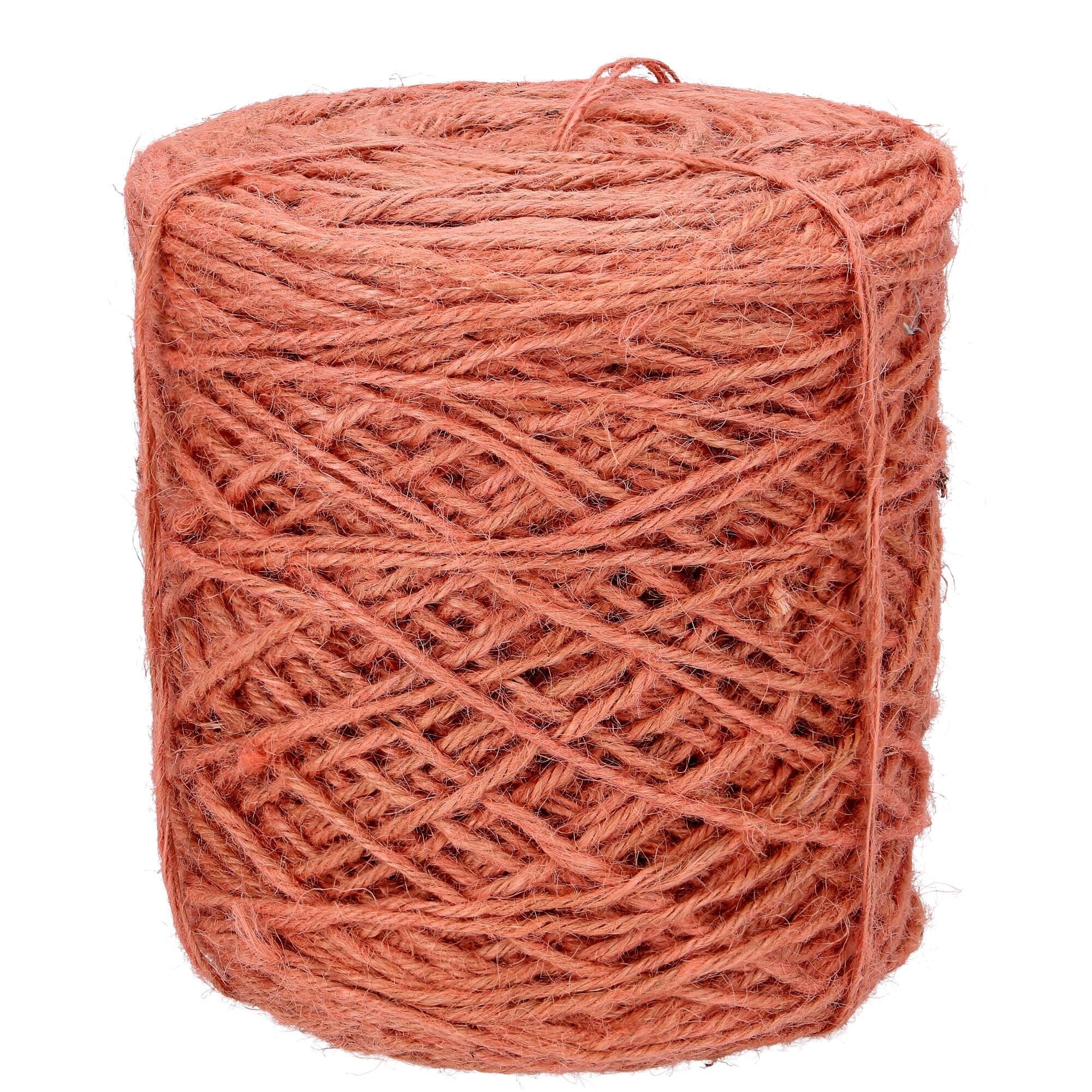 Jutekordel, D3,5mm, 1kg ca.450m, palerosa