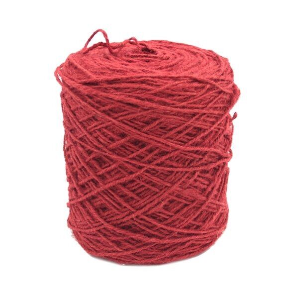 Jutekordel, D3,5mm, 1kg ca.450m, rot