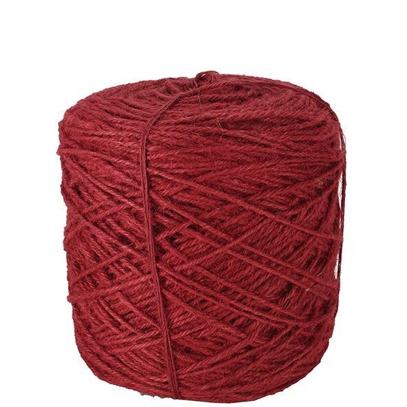 Jutekordel, D3,5mm, 1kg ca.450m, erika