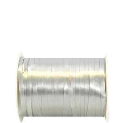 Nastro per arricciare, L5mm, L500m, argento