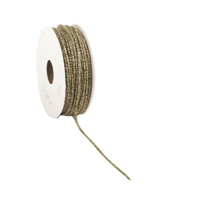 Filo di iuta Juco D2mm, L50m, verde naturale