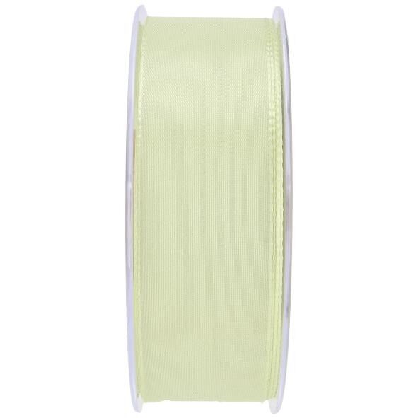 Cinta de tafetán brillante, ancho 40 mm, largo 50 metros, verde mayo