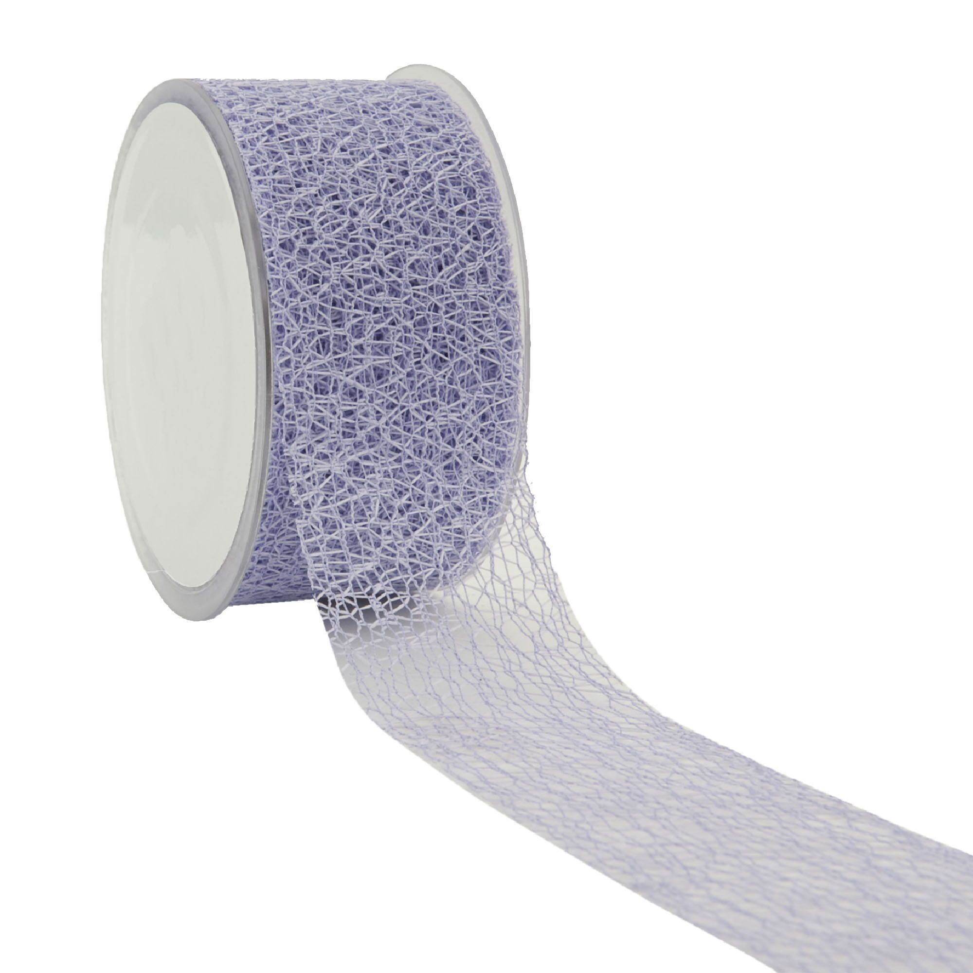 Netzband, Breite 50 mm, Länge 20 m, flieder