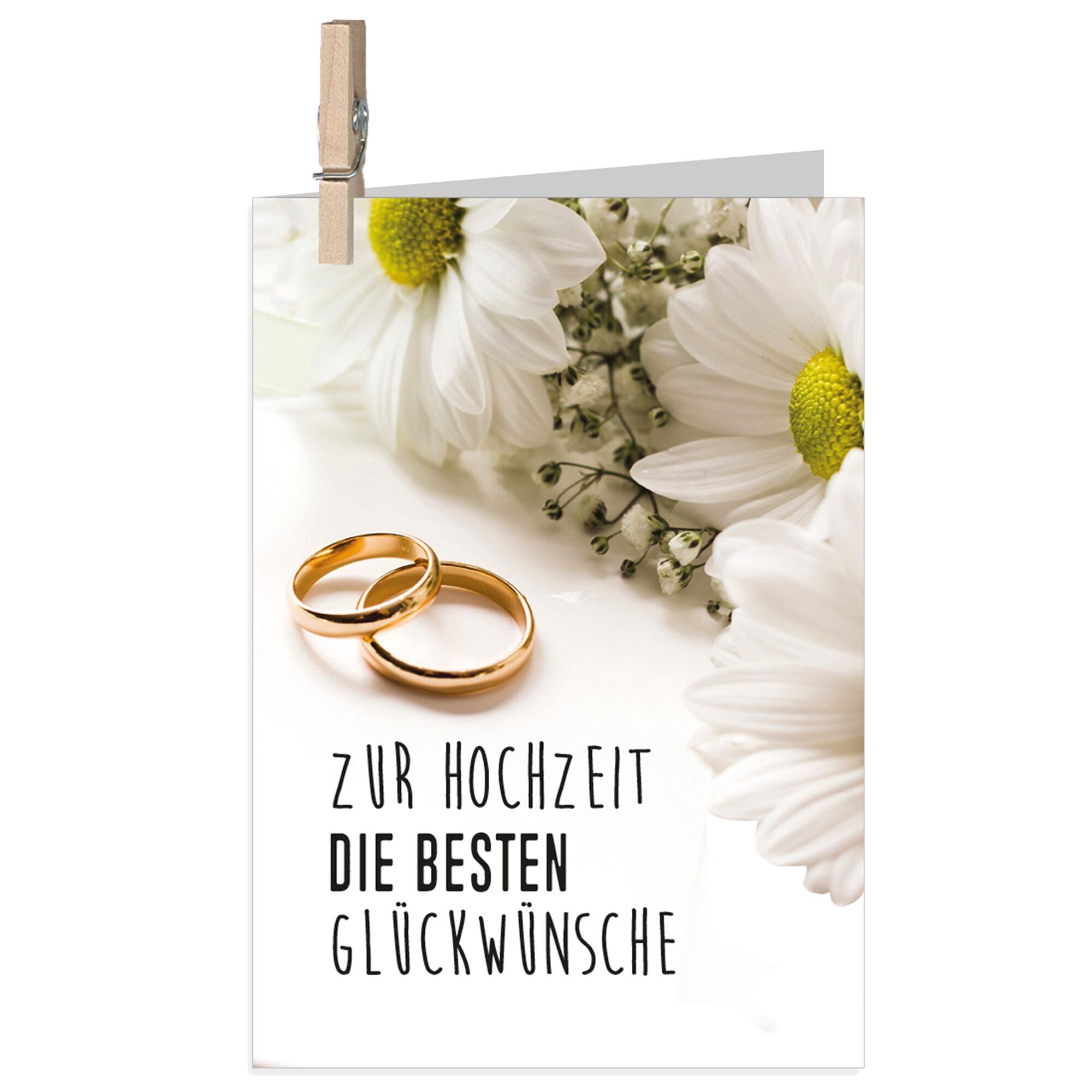 Card Eco Pure, 12 pieces in a bag, size W52 x H74 mm, for wedding