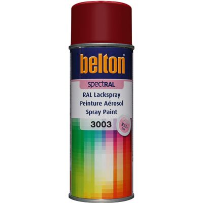Vernice spray Belton, 400ml, rosso rubino RAL 3003