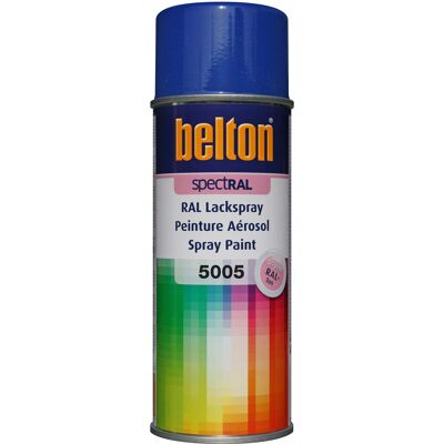 Pintura en aerosol Belton, 400 ml, azul señal RAL 5005