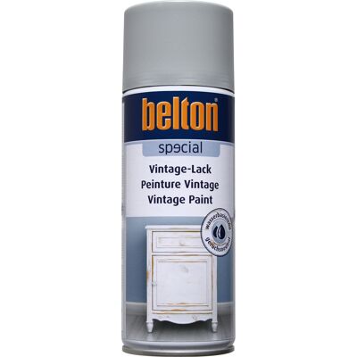 Vernice vintage Belton, a base acqua, 400 ml grigia