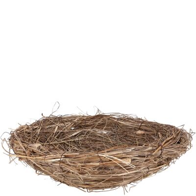 Bol nid naturel Lelle, D15cm, H5cm, naturel