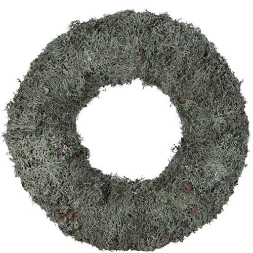 Natur Kranz Moos, D50cm, Rand: B15cm, grau-natur