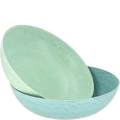 Plastic bowl Style, 2 colours, D30, H9cm, green, light green