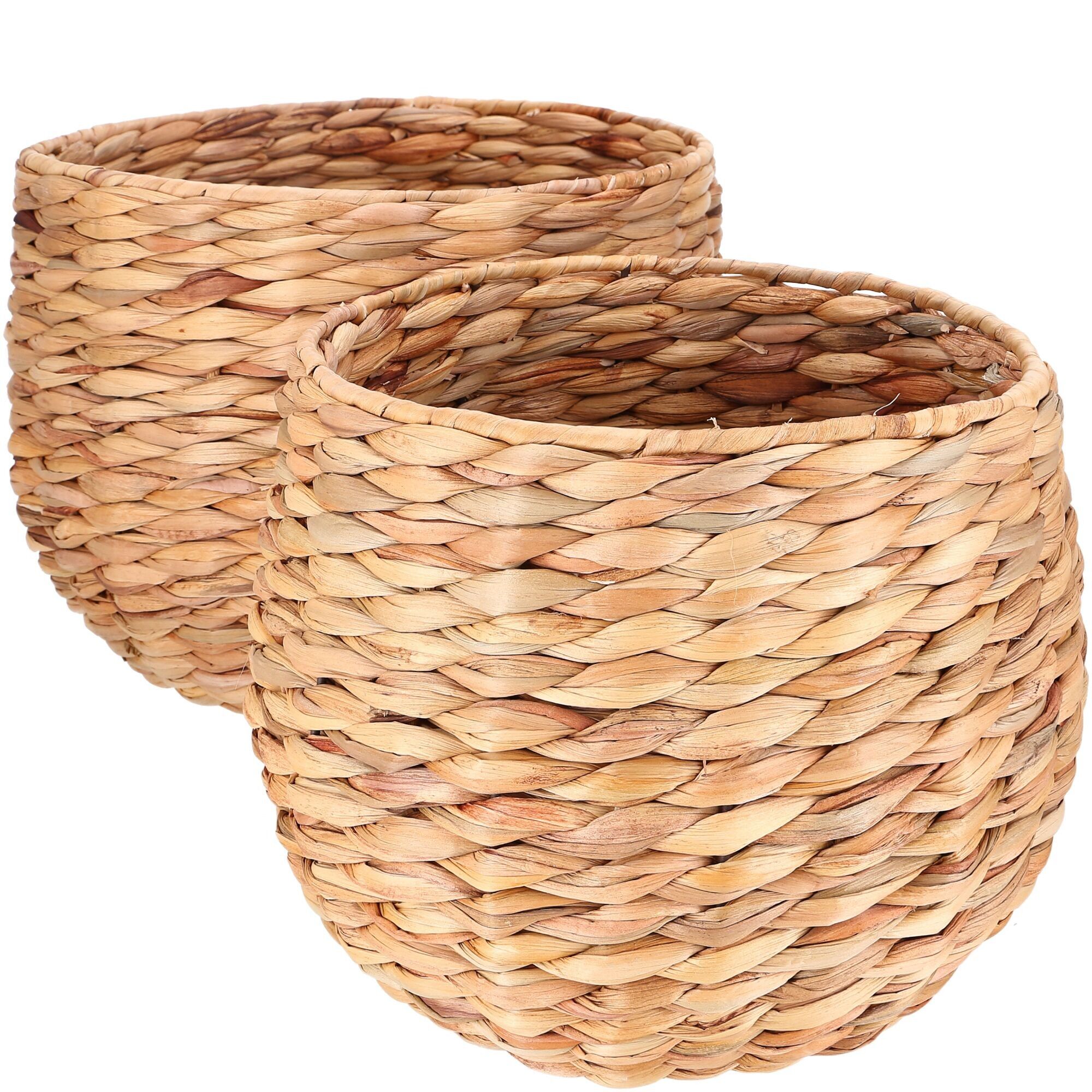 Vaso naturale Frido, set da 2, D38cm/28cm, naturale