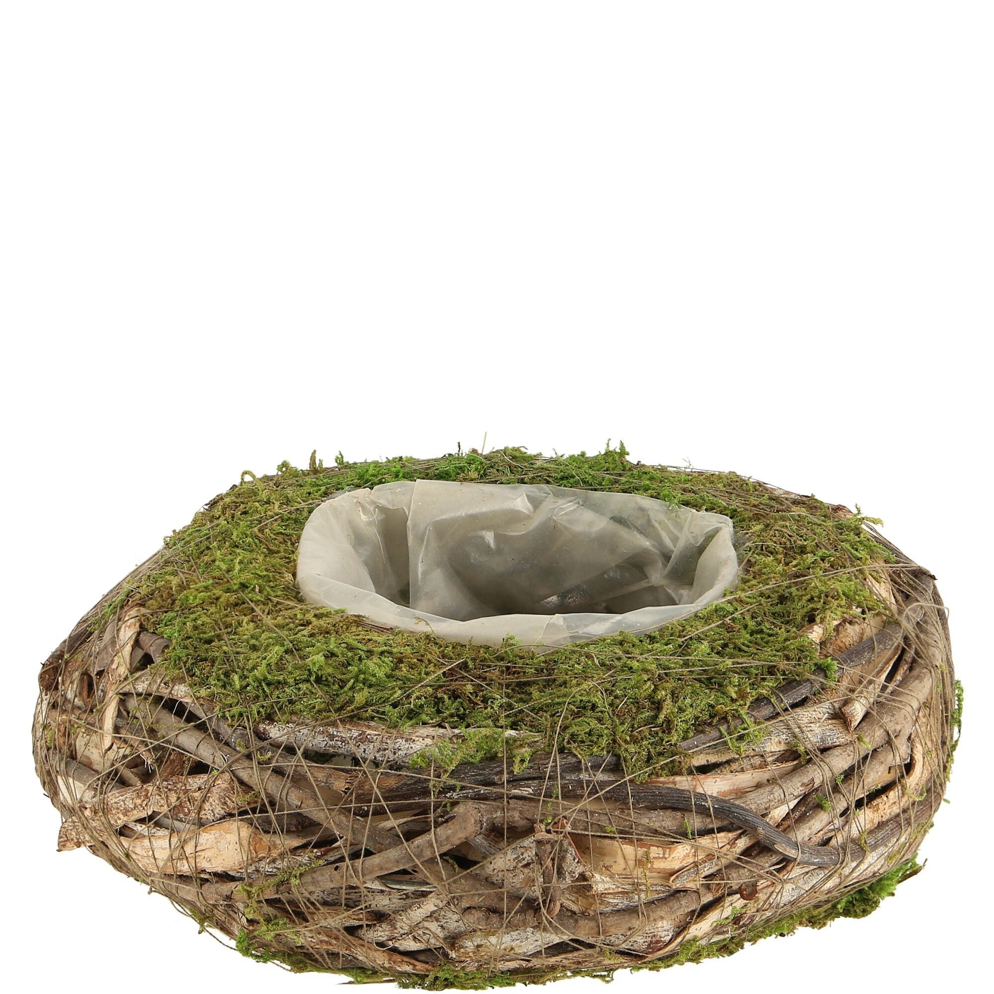 Ciotola naturale Eva, D24cm, H10cm, verde naturale